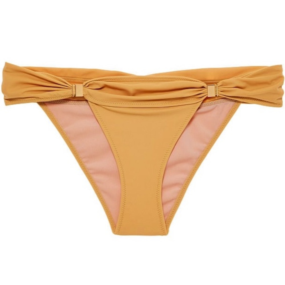 VICTORIA'S SECRET SWIM
Venice Low-Rise Cheeky Bikini Bottom Shira Gold XL